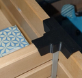 Ikea Godmorgon bathroom vanity divider