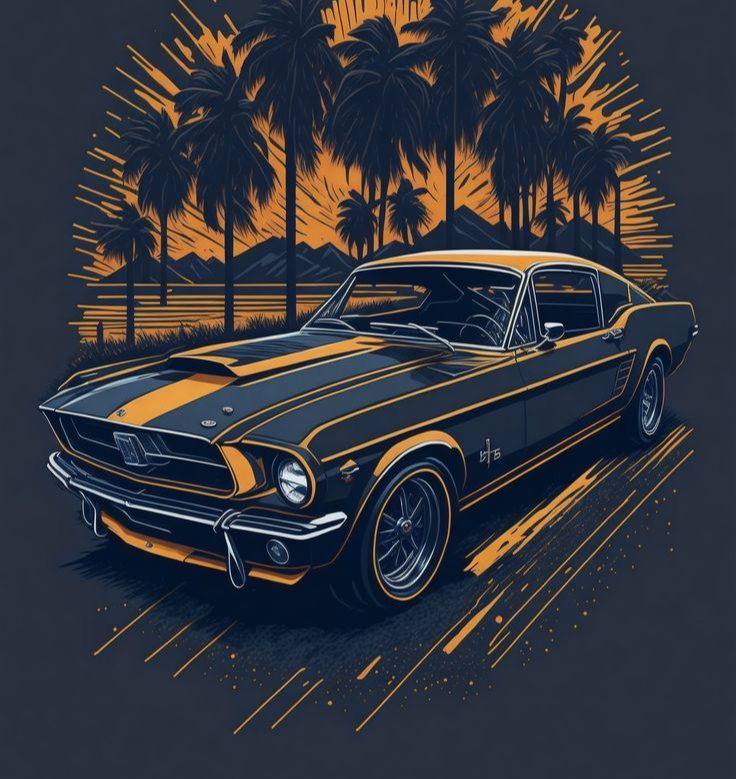 Mustang Hueforge