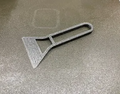 Bed scraper- print 15min - minimal filament usage