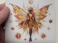 Sun Fire fairy Coaster