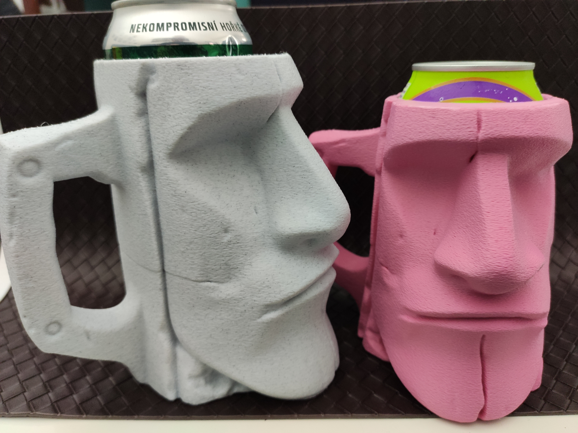 Moai Can Holder (0.5L + 12oz Cans) - Beer mug