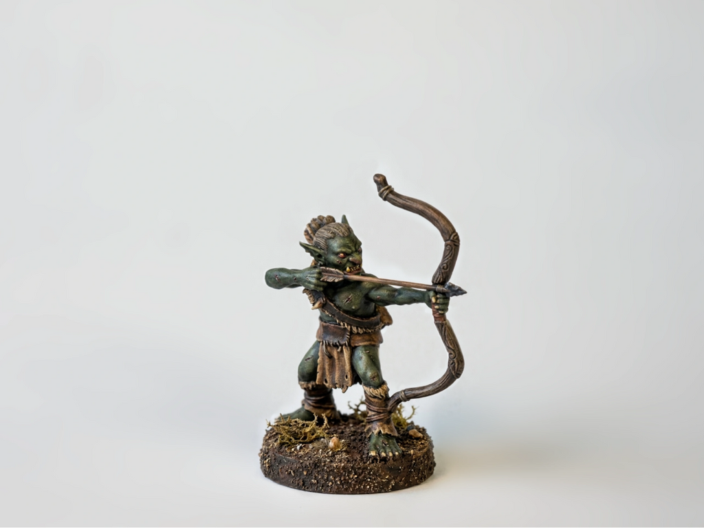 Goblin Archer - D&D Mini [23mm] [No Base]