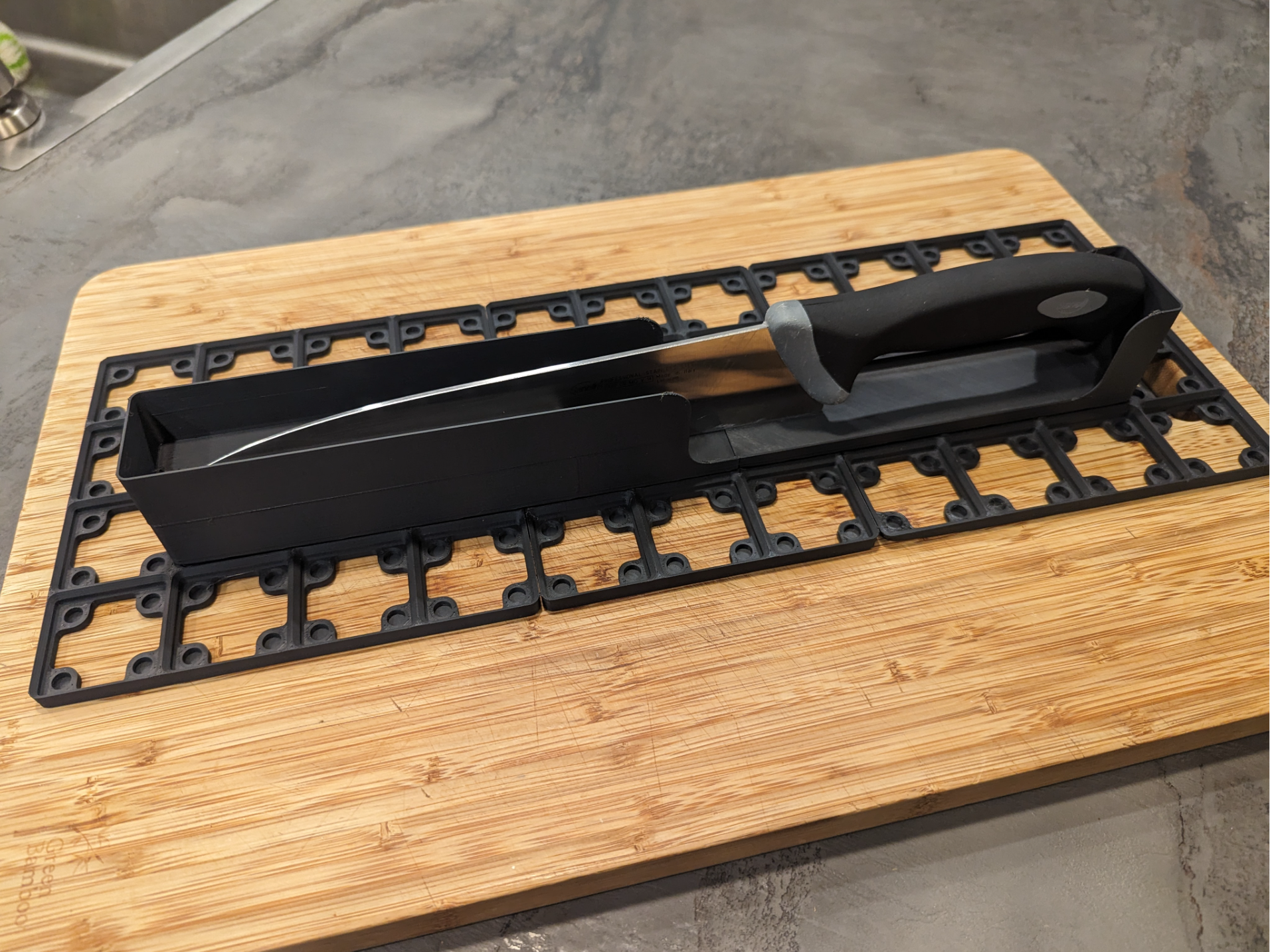 Gridfinity Chef knife holder