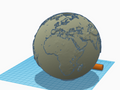 A replica of the Earth