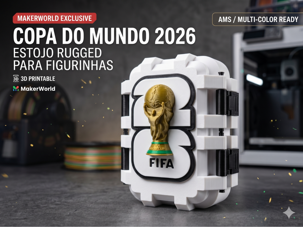 Porta Figurinhas Copa 2026 + suporte de figurinha