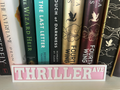 Bookshelf Sign – Thriller Ave – Street Sign