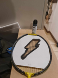 Badminton Racket Stencil - Bolt