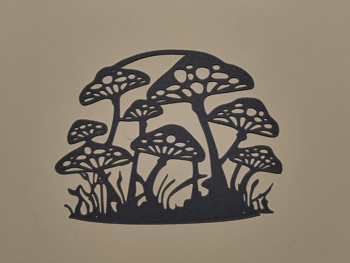 Mushroom wall art