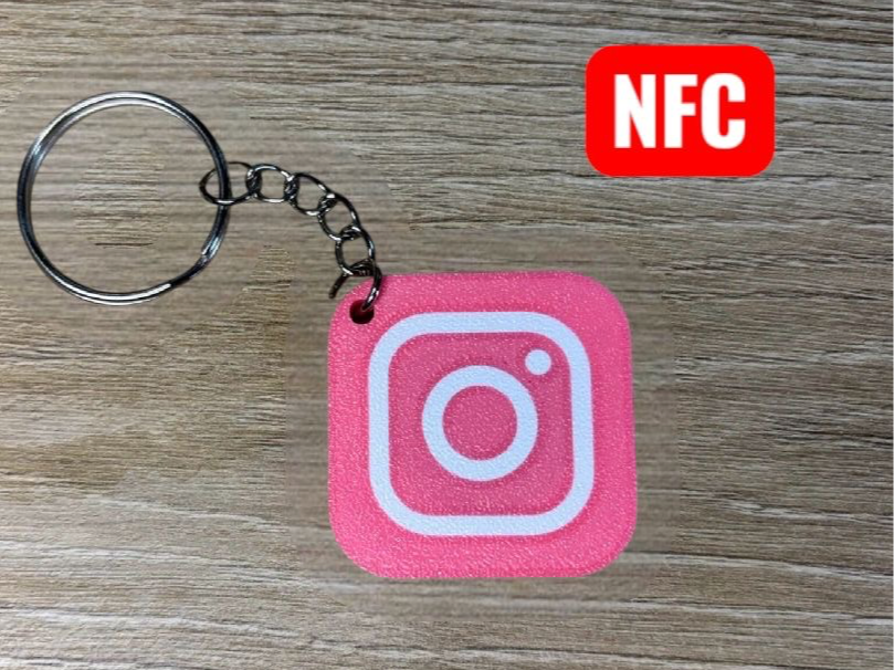 Instagram NFC tag