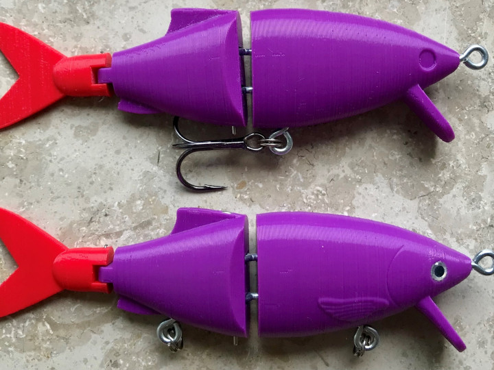 deep diving Swimbait fishing Lure 12.5cm