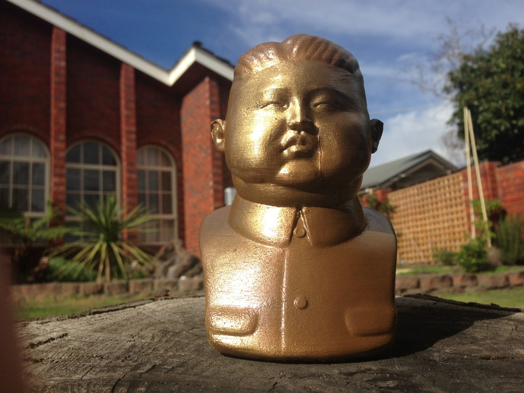 Kim Jong Un Statue (no supports)