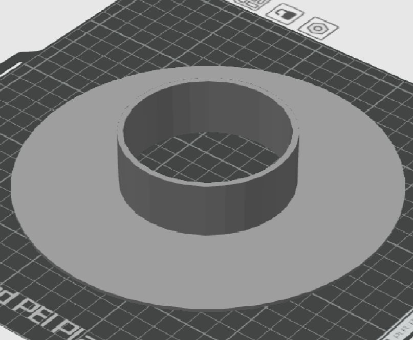 Spool for filament (bottom)
