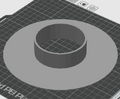 Spool for filament (bottom)
