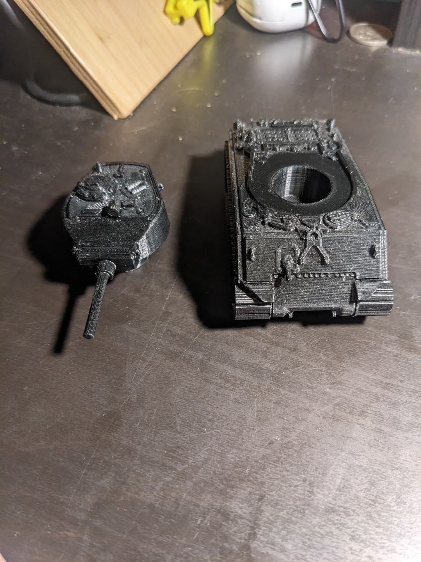 Sherman tank/card kit
