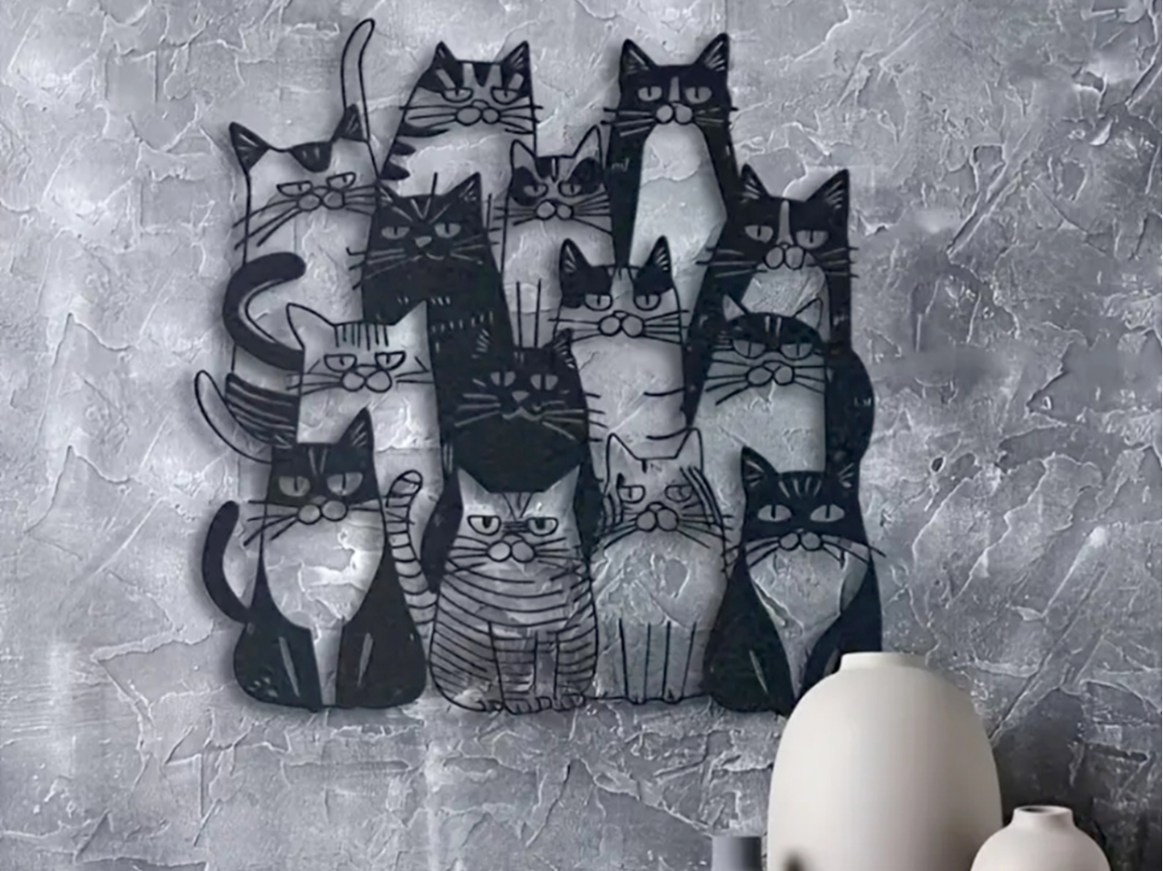 Cats Pack - Wall Decoration