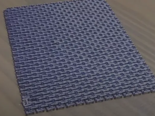 Mesh/Fabric print in place