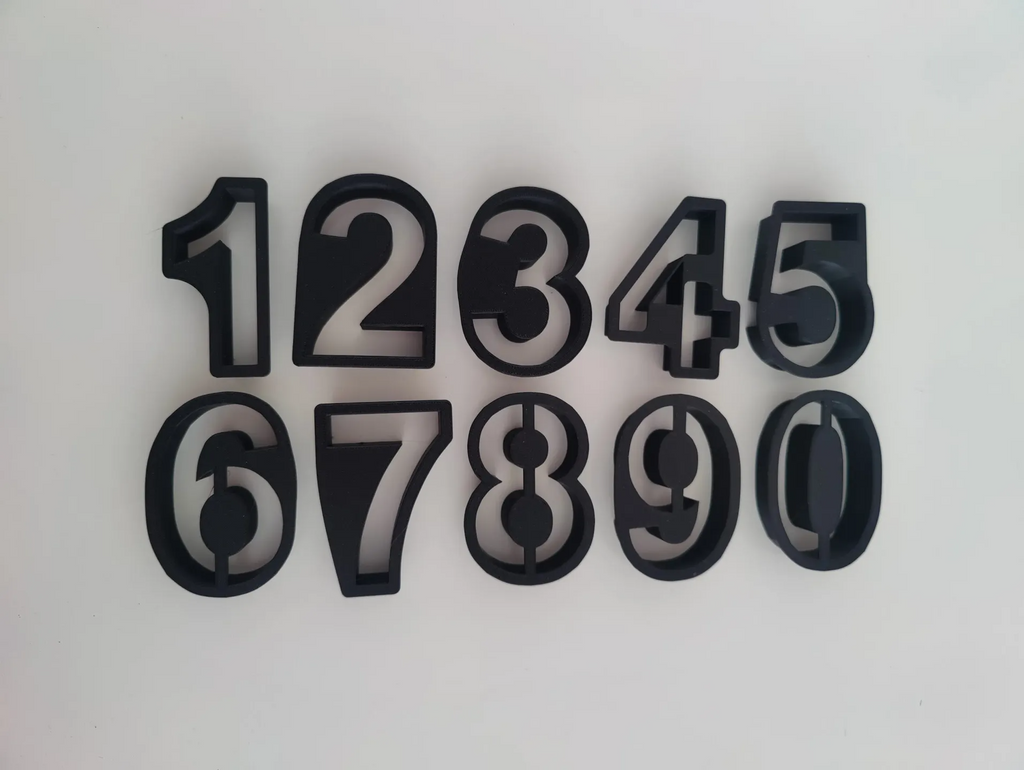 Number Cookie Cutter