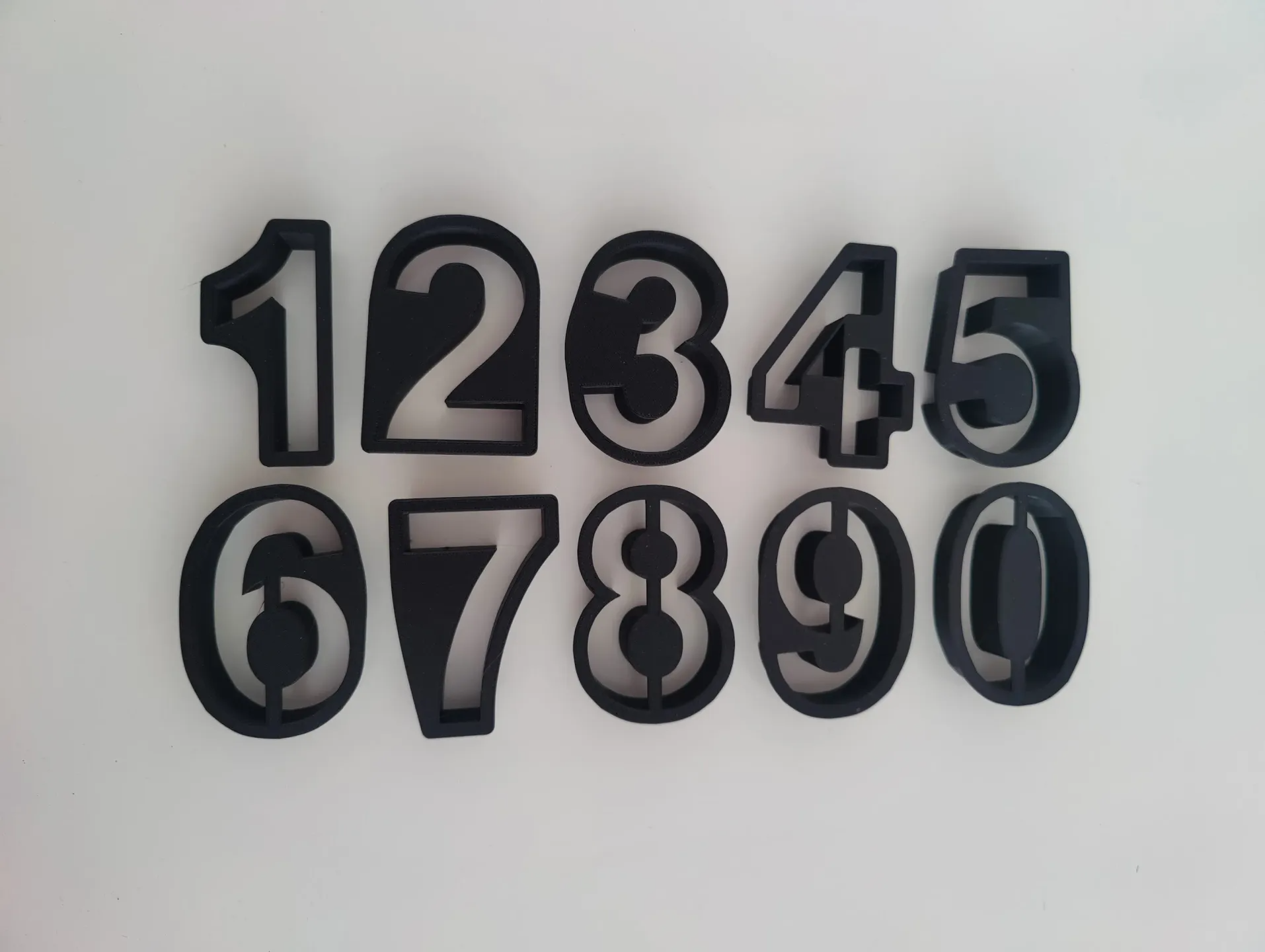 Number Cookie Cutter