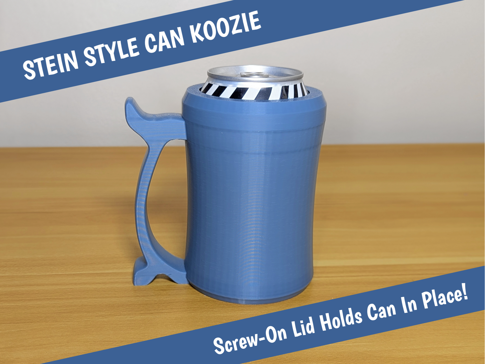 12oz Stein Style Can Koozie