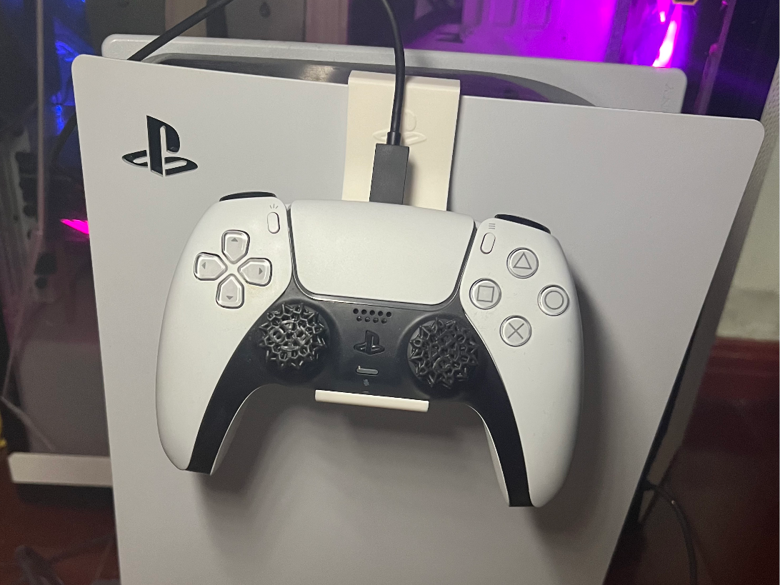 PS5 DualSense手柄支架夹(修改版 加固并附加logo)