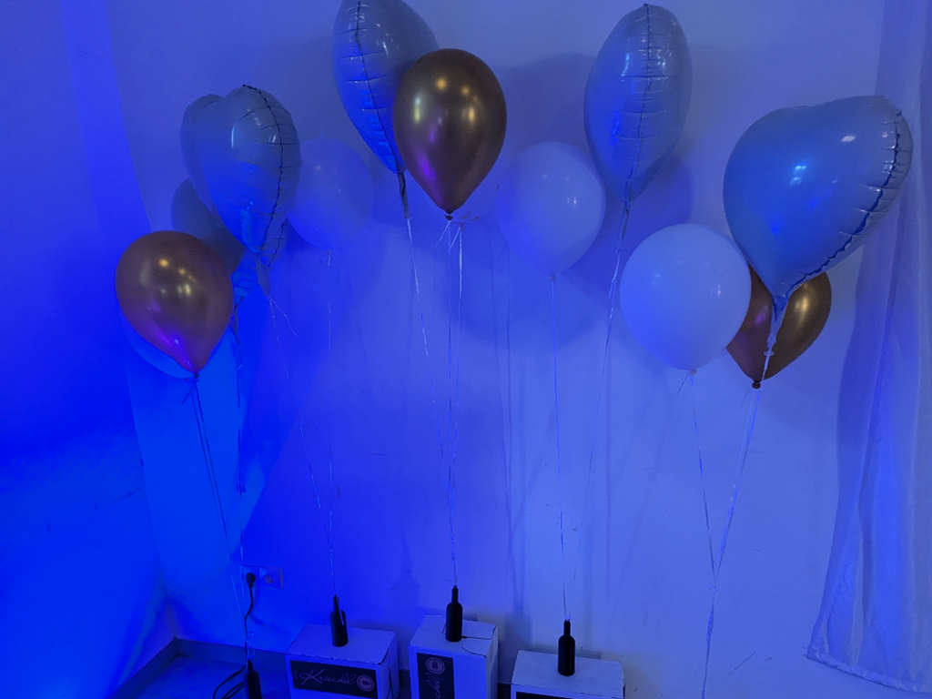 Helium balloon weight - 200g - wine bottle