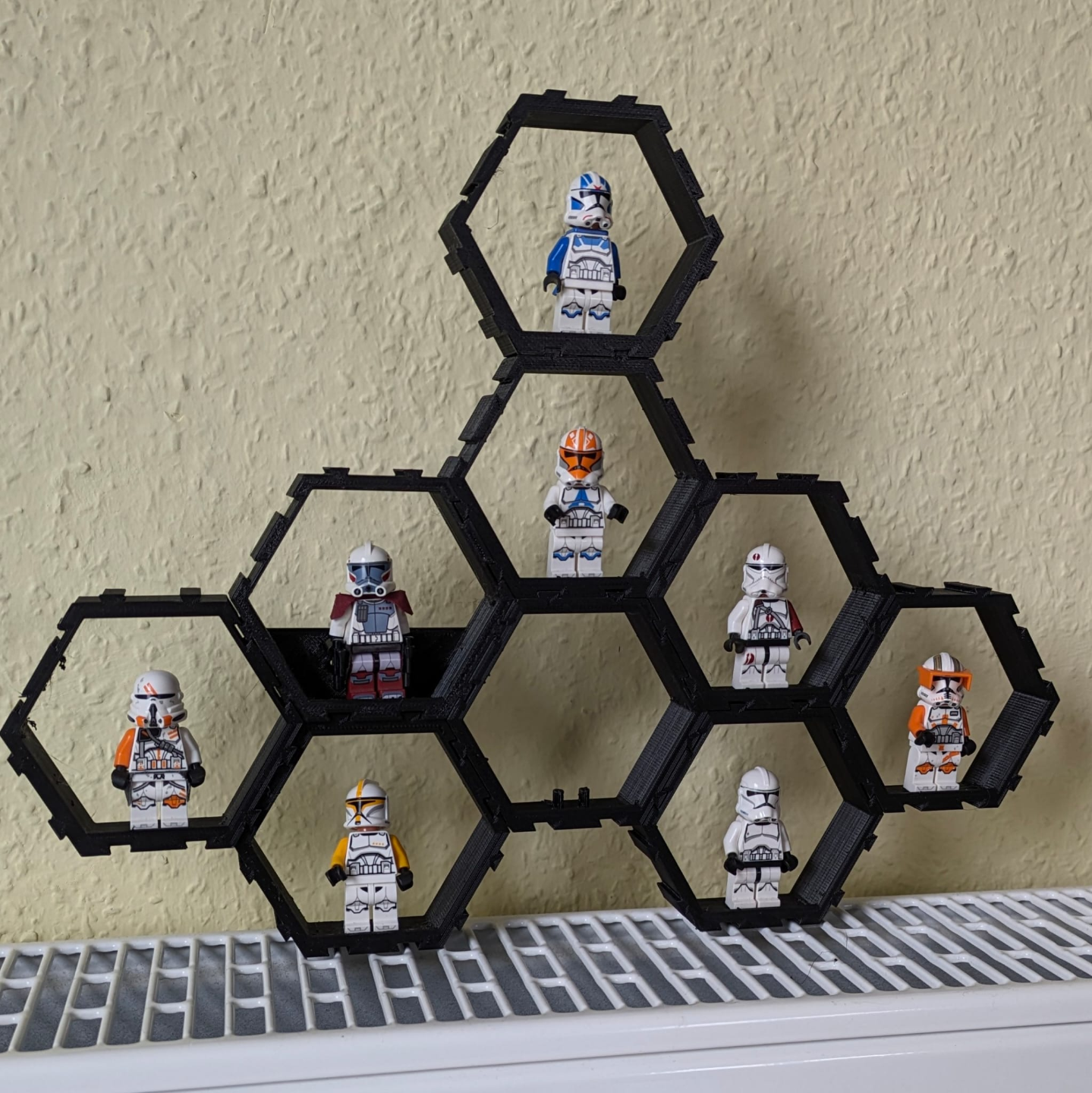 Brick Minifigure Stacking Organizer