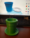 THIMBLE FLOWER POT