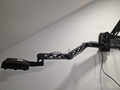 Articulating Arm LED Light Mount w/ TV Wall Mount