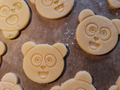 Panda Face Cookie Cutter With Stamp