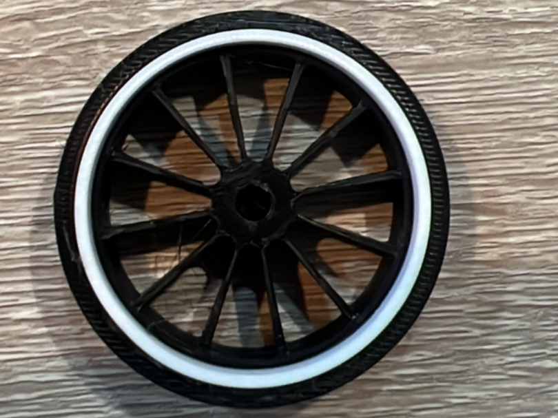 old car wheel