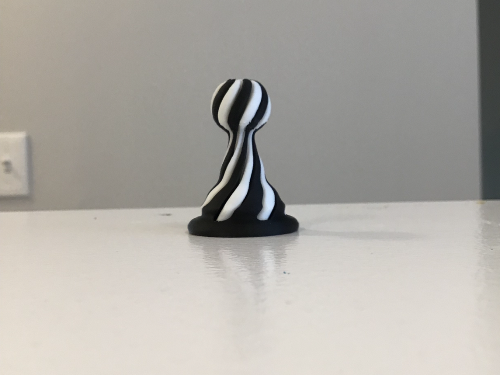 Passthrough Chess Pawn