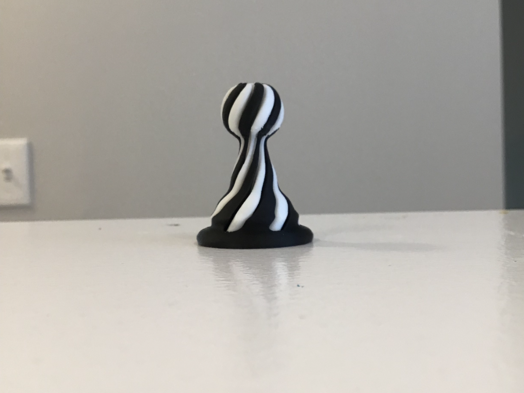 Passthrough Chess Pawn