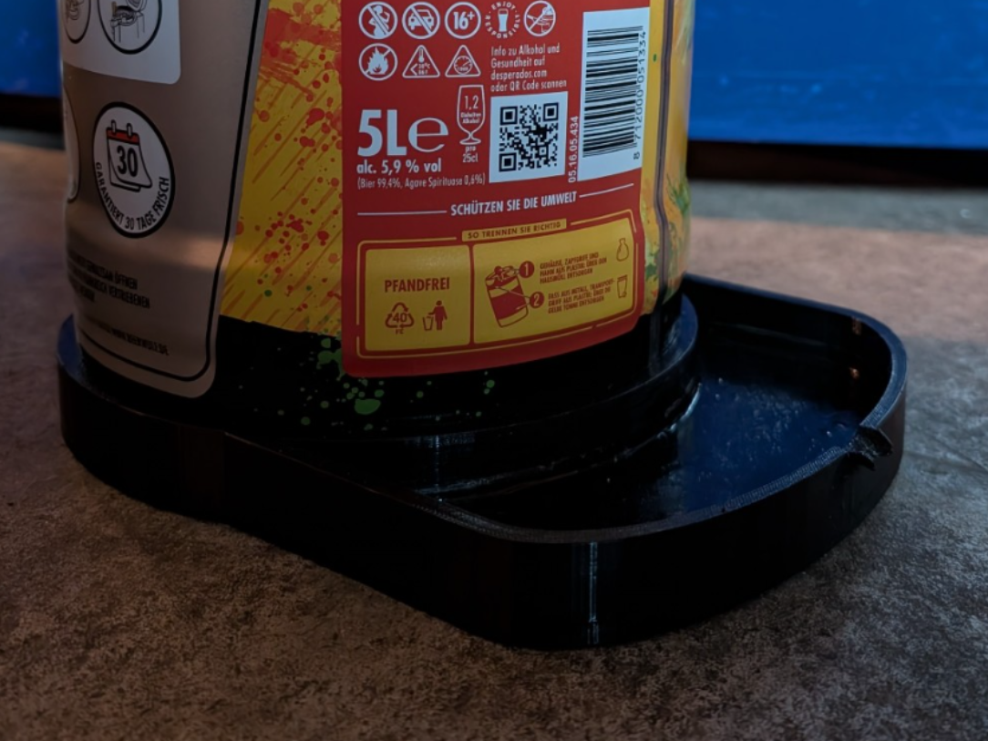 5L Partyfass Tropfschale