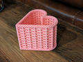 Woven Heart Container | Tall