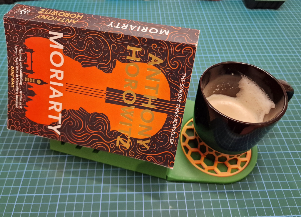 Book & Coffee Holder