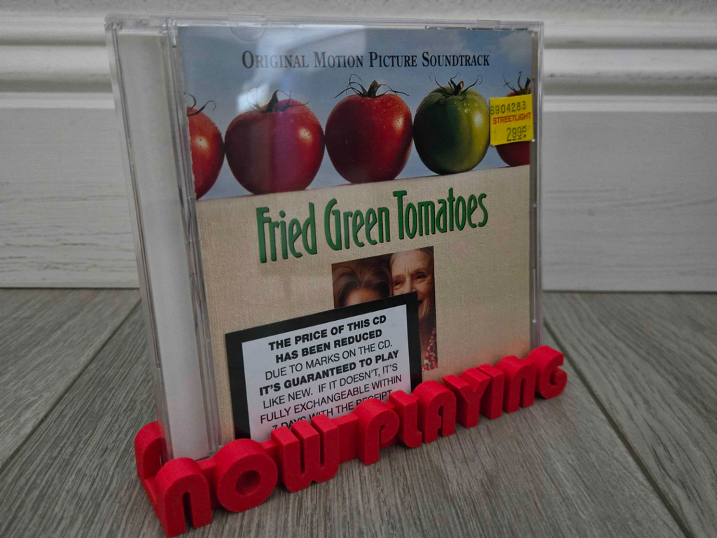 CD Case Stand (NOW PLAYING)