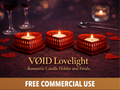 VØID Lovelight - Romantic Dinner Candle & Petals