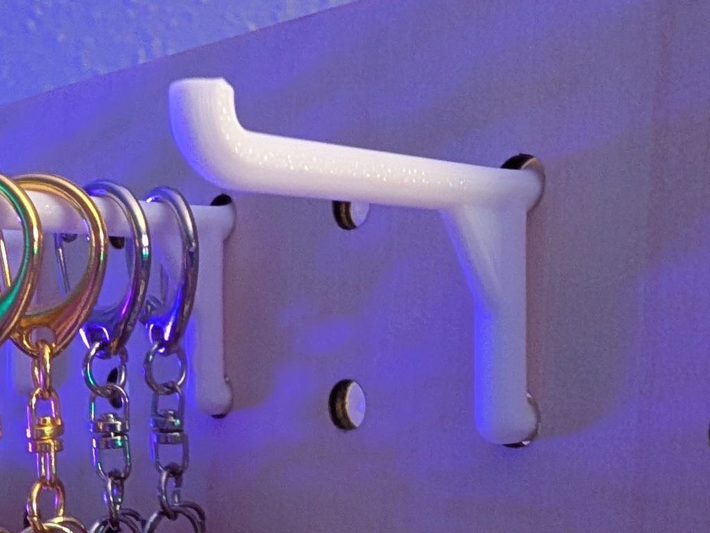 Upper Straight Peg Hook