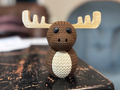 Buildable Knitted Moose