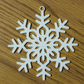 Snowflake Ornament 6, Fast Print ~20 mins.