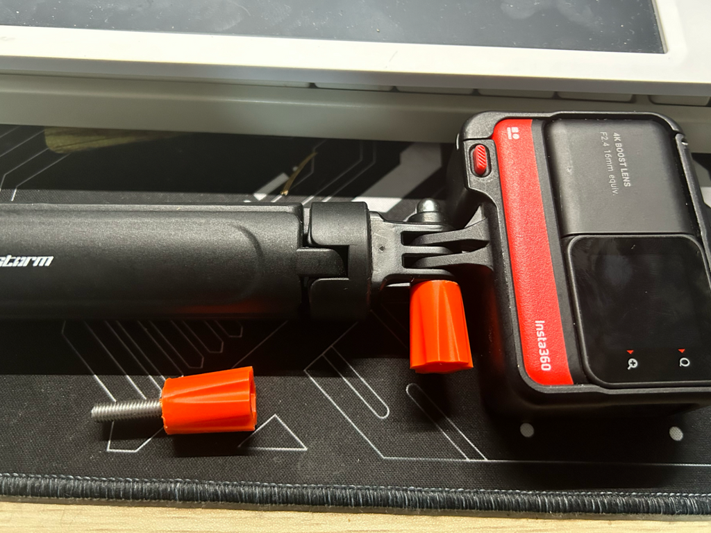 Action camera connector