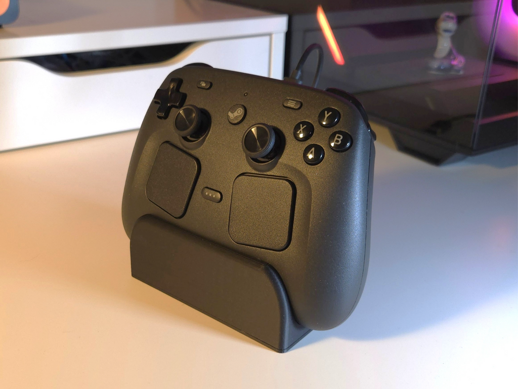 Steam Controller Stand 2026 (With Charging Puck!)