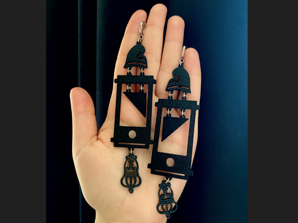 Guillotine Earrings – Revolutionary Jewelry