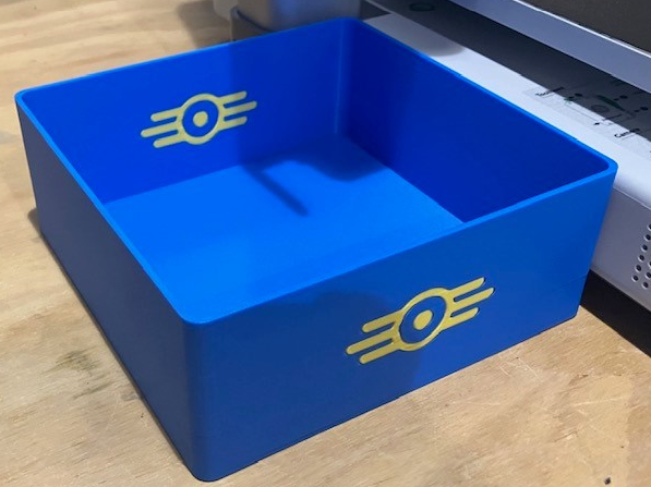 Fallout box (works as poop bin)