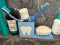 Toothbrush and Soap Holder