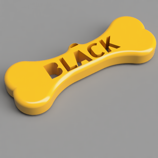 Bone Dog IDTag