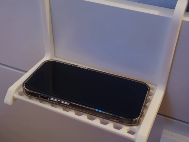 Handy/Cell phone bed holder