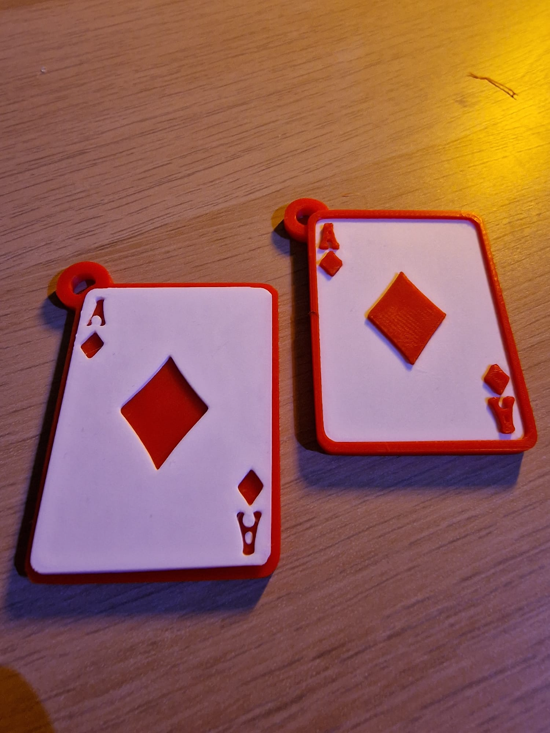 Ace of Diamonds Keychain
