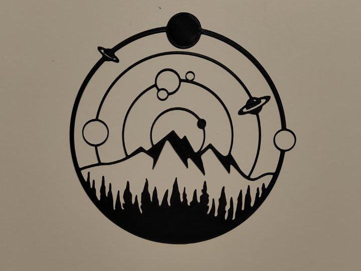 solar system landscape