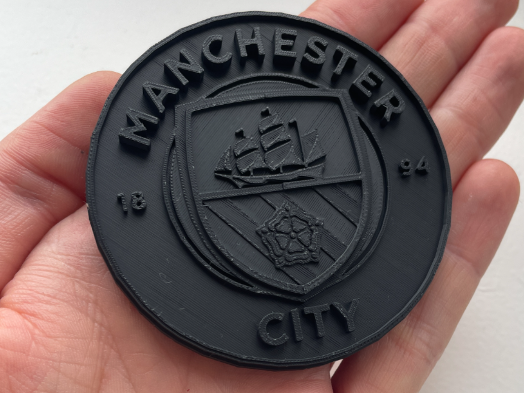 Manchester City 3D Logo | Wall Art & Desk Display